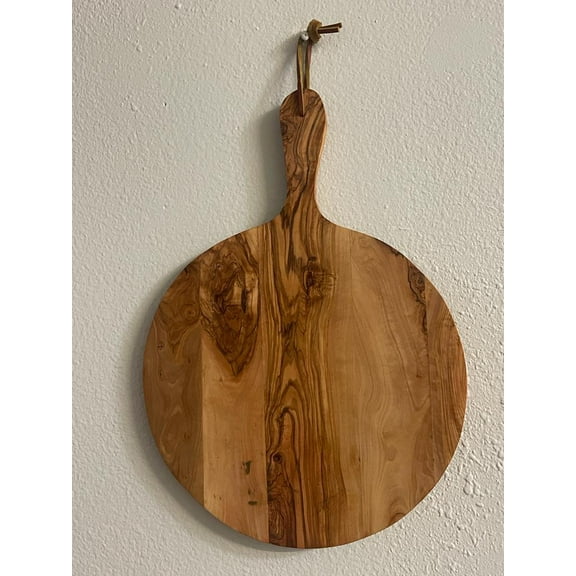 Olive Wood Round Pizza Board