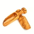 thumbnail image 1 of Olive Wood Small 2.75" Set of 2 Spice Scoops, 1 of 3