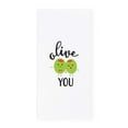 thumbnail image 1 of Olive You Kitchen Tea Towel, 1 of 5