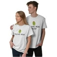 thumbnail image 1 of Olive You Love Pun Matching Couples Men's Graphic T Shirt Tees Brisco Brands M, 1 of 6
