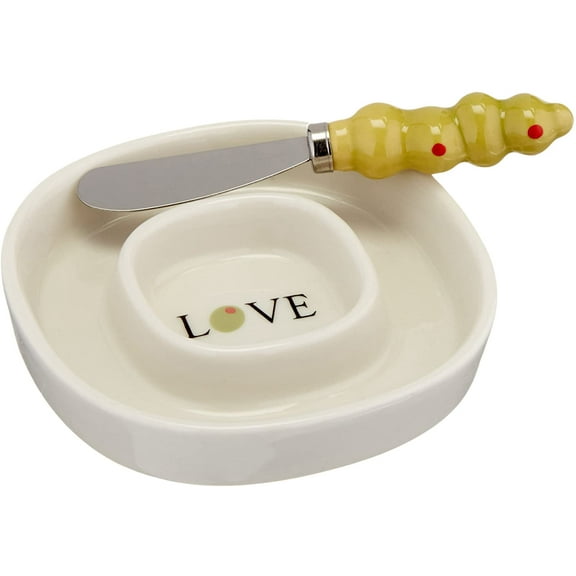 Olive You Olive Tray and Spreader