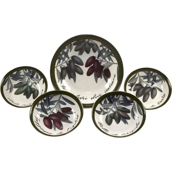 Olive d'Italia 5pc Pasta Set