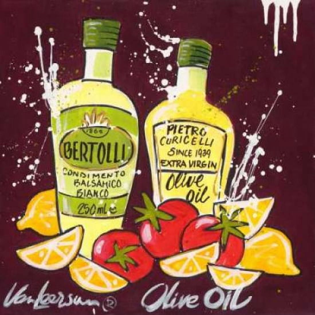 Olive oil Canvas Art - El van Leersum (24 x 24)