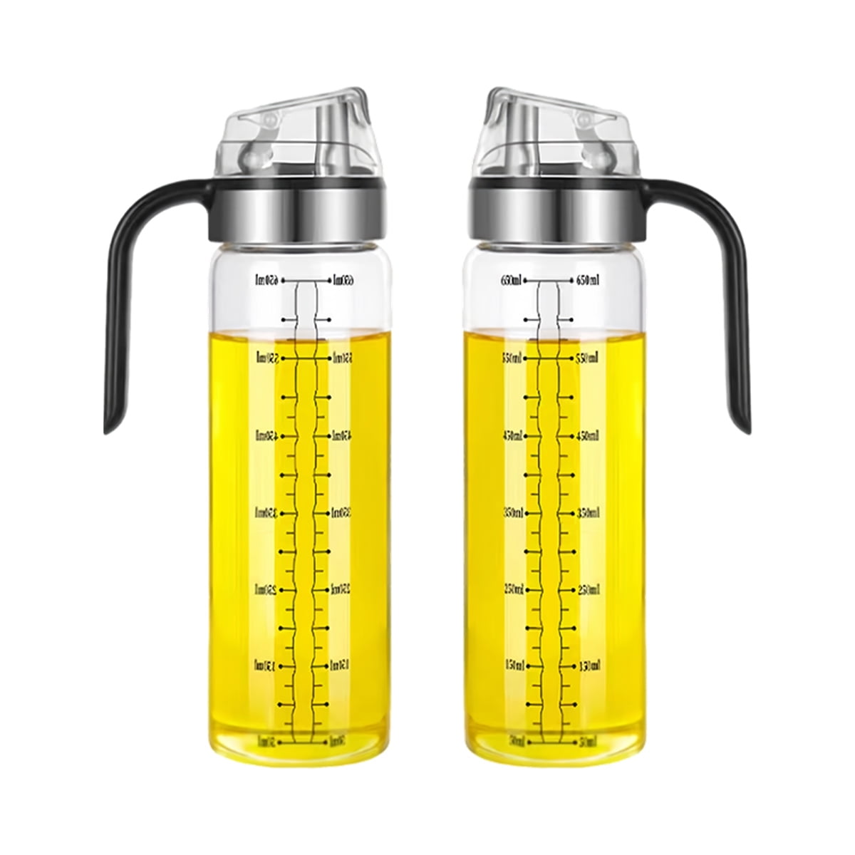 Olive oil dispenser bottle, kitchen selfflipping bottle, leakproof