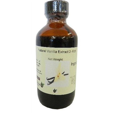 OliveNation 2X Natural Bourbon Vanilla Flavor - Double Strength Vanilla for Baking, Cooking, Ice Cream, Frosting, Non-GMO, Kosher, Gluten Free, Vegan - 4 oz