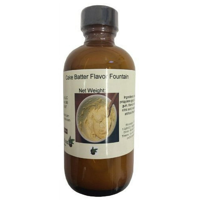 OliveNation Cake Batter Flavor .. Fountain, Low Sugar Flavoring .. for