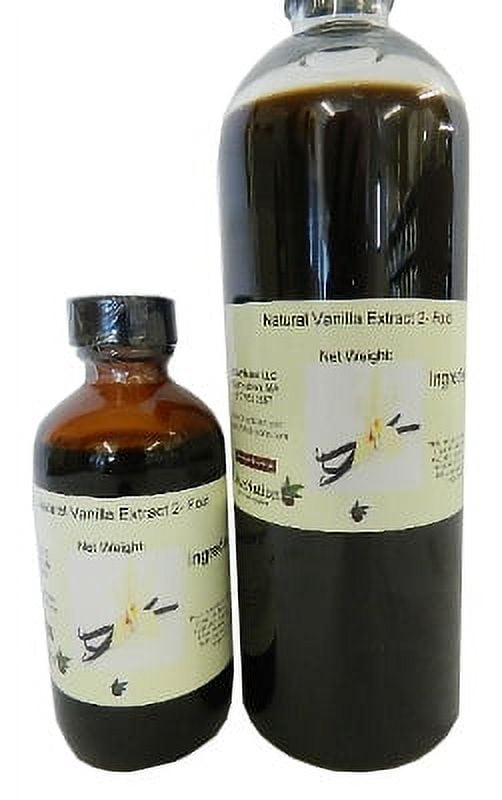 OliveNation Natural Vanilla Extract 2 Fold, 16 oz