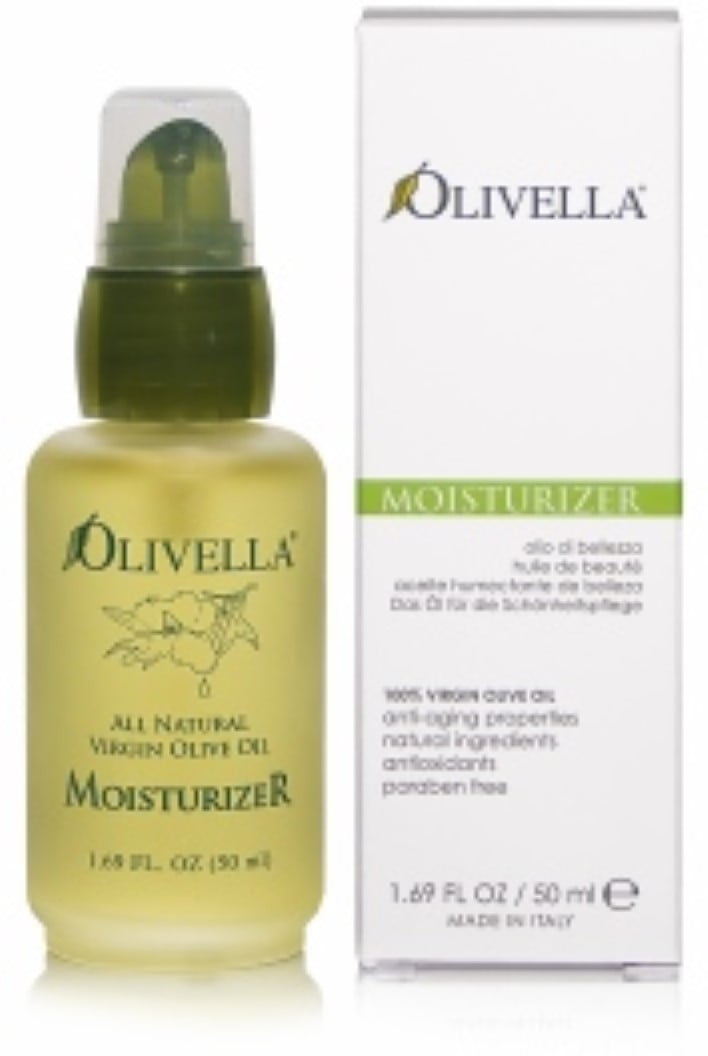 Olivella All Natural Virgin Olive Oil Moisturizer For All Skin Types 1.69 oz