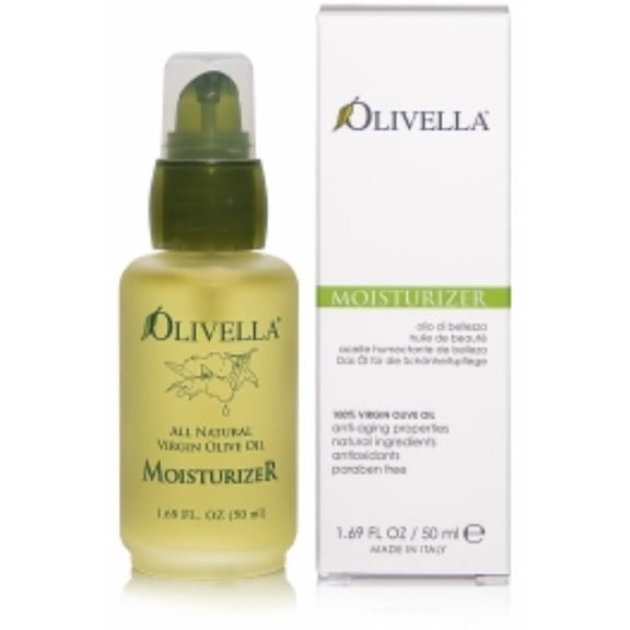 Olivella All Natural Virgin Olive Oil Moisturizer For All Skin Types 1.69 oz