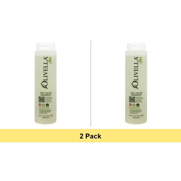Olivella The Olive Shampoo Natural Formula, 8.5 Fl Oz - 2 Pack