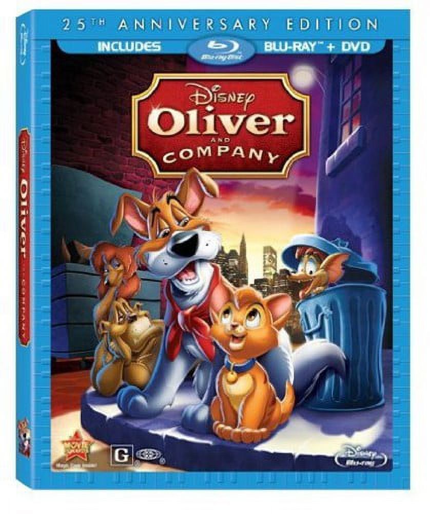 Oliver & Company (25th Anniversary Edition) (Blu-ray + DVD), Walt Disney Video, Kids & Family - image 1 of 5