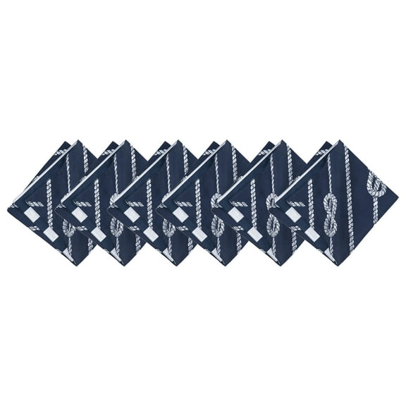 Oliver Cotton Reversible Cloth Napkin Set of 6