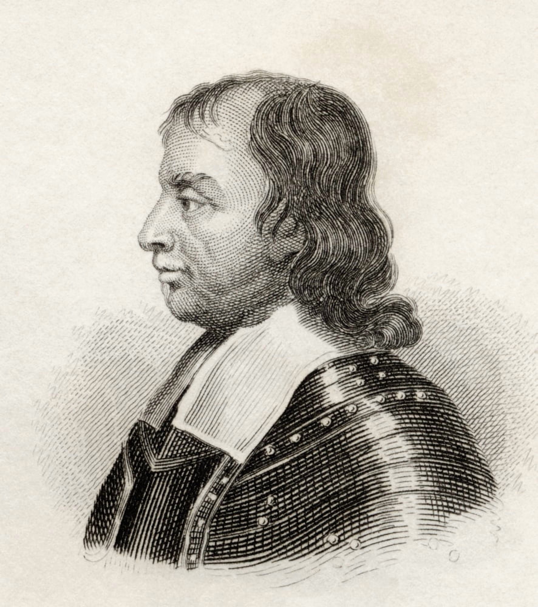 Oliver Cromwell 1599 To 1658 English Military And Political Leader Canvas Art - Ken Welsh Design Pics (26 x 30)