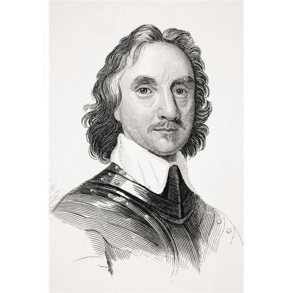 Oliver Cromwell 1599 To1658 English Military Leader And Politician Head Of State 1653 To 1659 From Old Englands Worthie