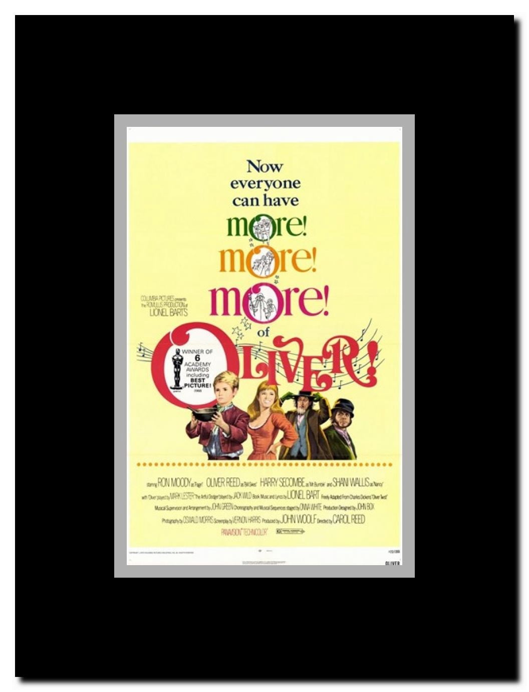 Oliver Framed Movie Poster