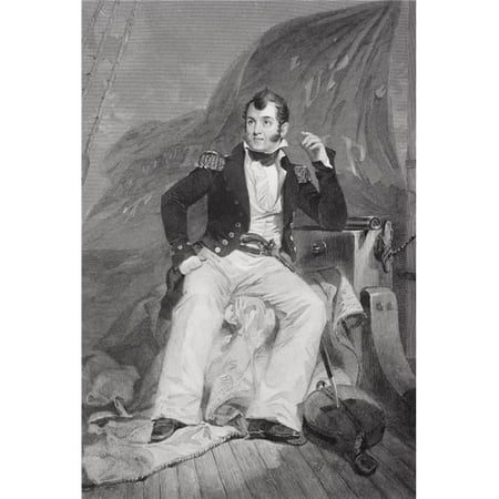 Oliver Hazard Perry 1785-1819 American Naval Officer In War of 1812 Victor Poster Print - 12 x 17