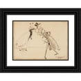 thumbnail image 1 of Oliver Herford 14x11 Black Ornate Wood Framed Double Matted Museum Art Print Titled: Insects, 1 of 5