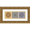 thumbnail image 1 of Oliver, Jenny 24x11 Gold Ornate Wood Framed with Double Matting Museum Art Print Titled - Classical Tiles II, 1 of 4