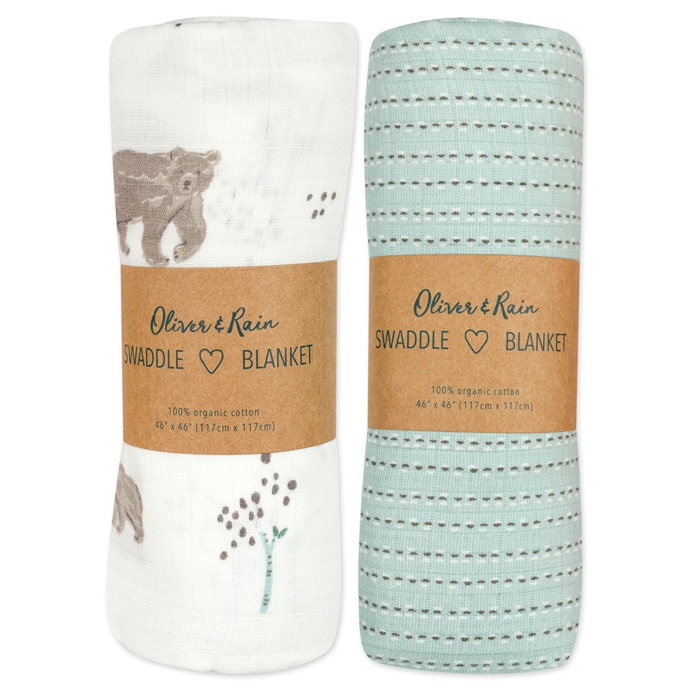 Oliver and rain swaddle hotsell
