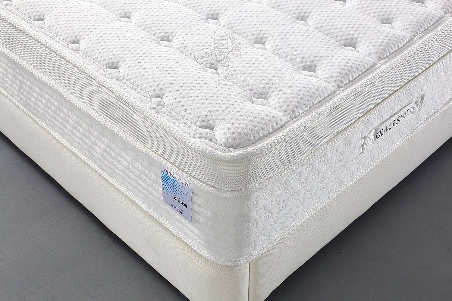Oliver Smith 12" Deluxe Sleep Plush w/ Cool Memory Foam & Pocket Spring Mattress Full Size