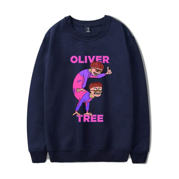Oliver Tree Merch Crewneck New Fashion Cool Long Sleeve Hoodie Sweatshirt Tracksuit Pullover Coat