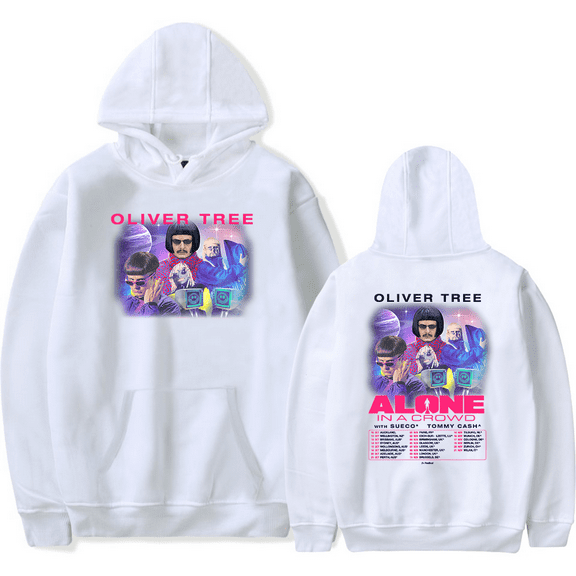 Oliver Tree Merch Hoodie Alone In A Crowd Men Women Pullover Hoodies