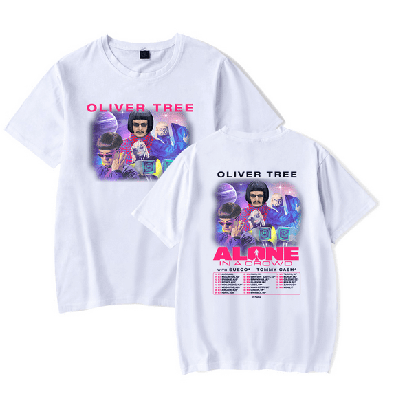 Oliver Tree Merch T shirt Fashion Print Short Sleeve Pullover Hooded Popular Top Tee Unisex