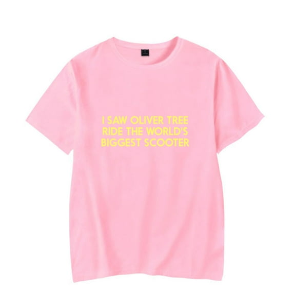 Oliver Tree Merch Tee I Saw Oliver Tree Ride The World's Biggest Scooter T-Shirt New Fashion Cool shirt Sweatshirt tshirt Casual Short Sleeve T-shirts