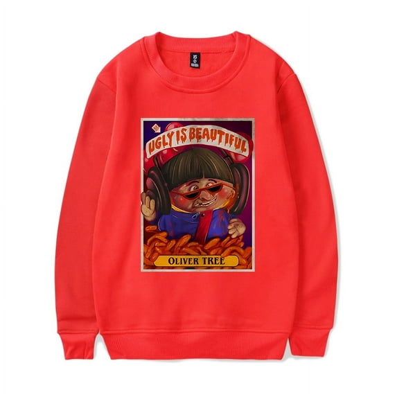 Oliver Tree Merch Trash Sweatshirt Crewneck Men Women Long Sleeve Winter Hoodie Pullover Top