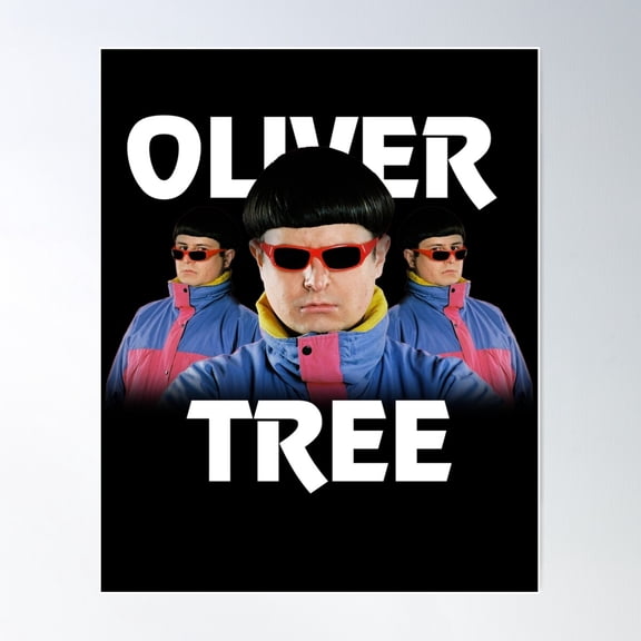 Oliver Tree Poster Wall Art, Modern Wall Decor For Living Room Bedroom, 8x12 UNFRAMED