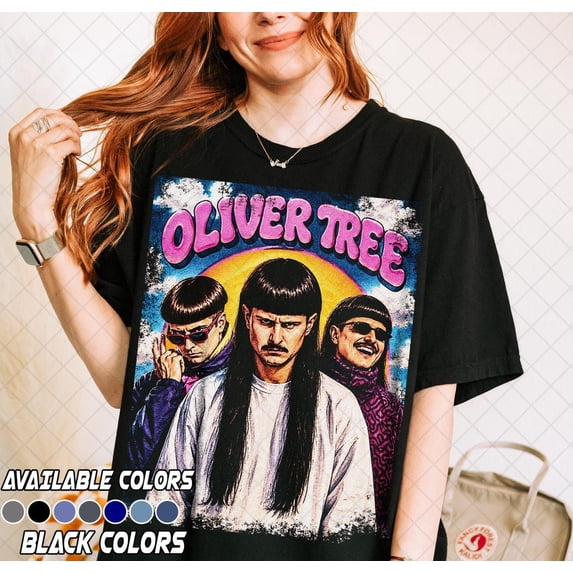 Oliver Tree T-Shirt, Oliver Tree Graphic Fan Tee T-Shirt, Gift For Man & Woman Unisex T-Shirt,Black Color,Size 2XL