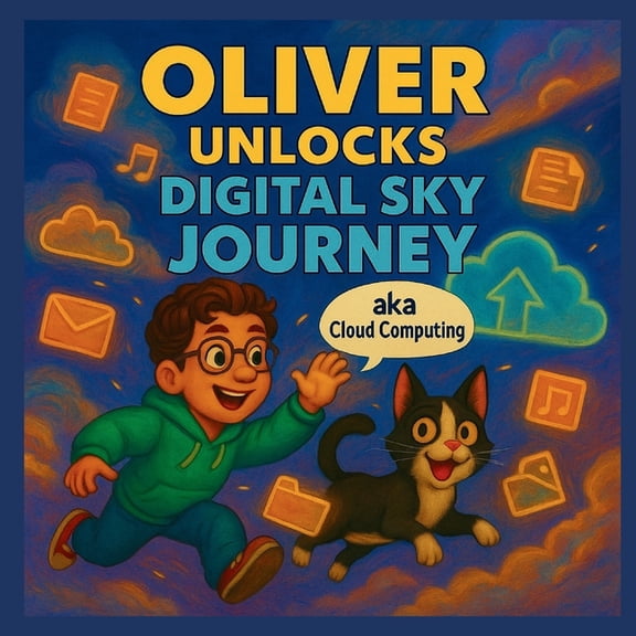 Oliver in the Computer-Land Oliver Unlock Digital Sky Journey (aka Cloud Computing): Cloud Computing knowledge for kids, (Paperback)