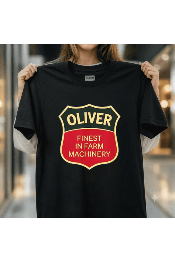 Oliver Vintage Tractor Finest Machinery Farm Automotive Mechanic Unisex T-Shirt, up to size 5XL