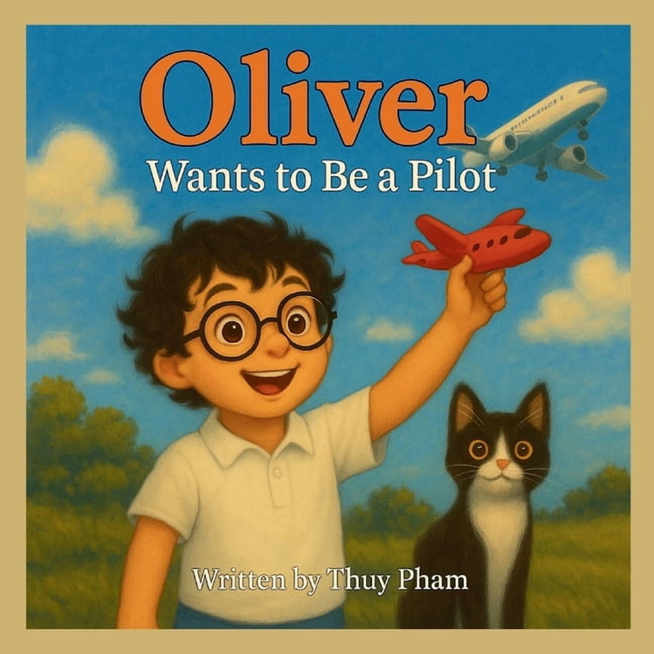 Oliver Explores Careers Oliver Wants to Be a Pilot: A Fun Career Exploration Book for Kids Ages 4-8 (Oliver Explores Careers), (Paperback)