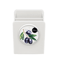 thumbnail image 1 of Olives Fruit Tasty Healthy Watercolor Desk Pencil Holder Cup Pen Organizer, 1 of 4