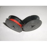Olivetti Lettera 25 Typewriter Ribbon Black and Red Ink Original Olivetti Spools