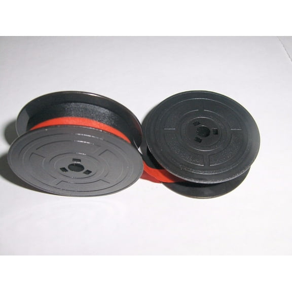 Olivetti Lettera 32 35 36 36C Typewriter Ribbon Red +Black Ink on Olivetti Spool
