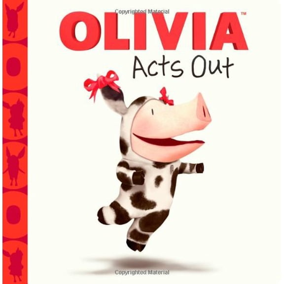Pre-Owned Olivia Acts Out (Hardcover) 1416985719 9781416985716