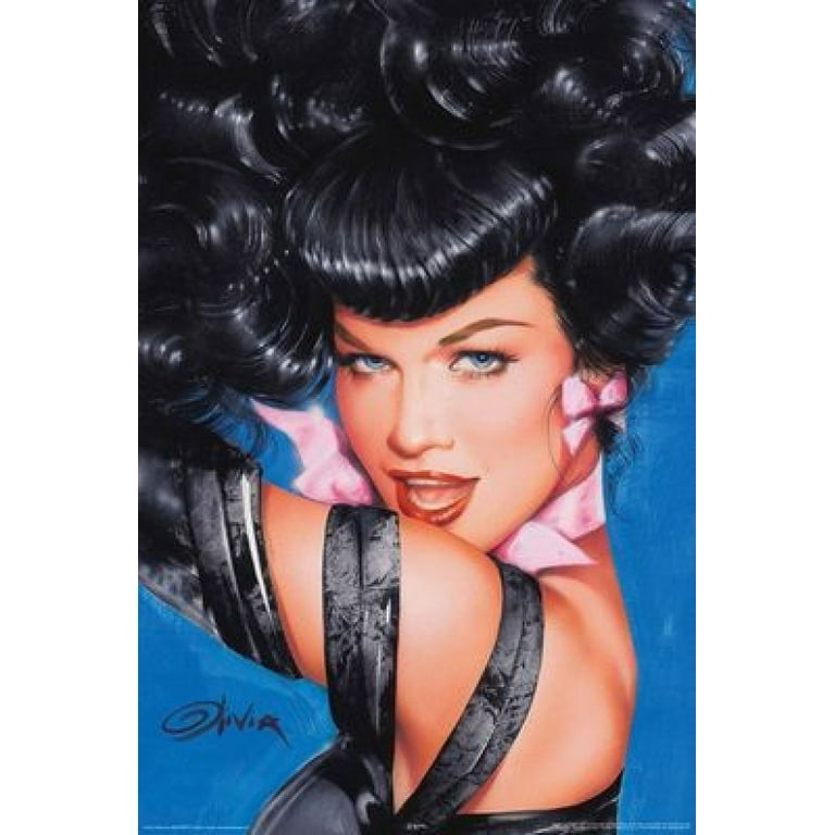 Olivia - Bettie Page Eyes Poster (24 x 36)