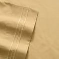 thumbnail image 1 of Olivia Branch 1800 Thread Count Microfiber Bed Sheet Set Split King - Camel, 1 of 2