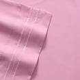 thumbnail image 1 of Olivia Branch 1800 Thread Count Microfiber Bed Sheet Set Twin XL - Pink, 1 of 2