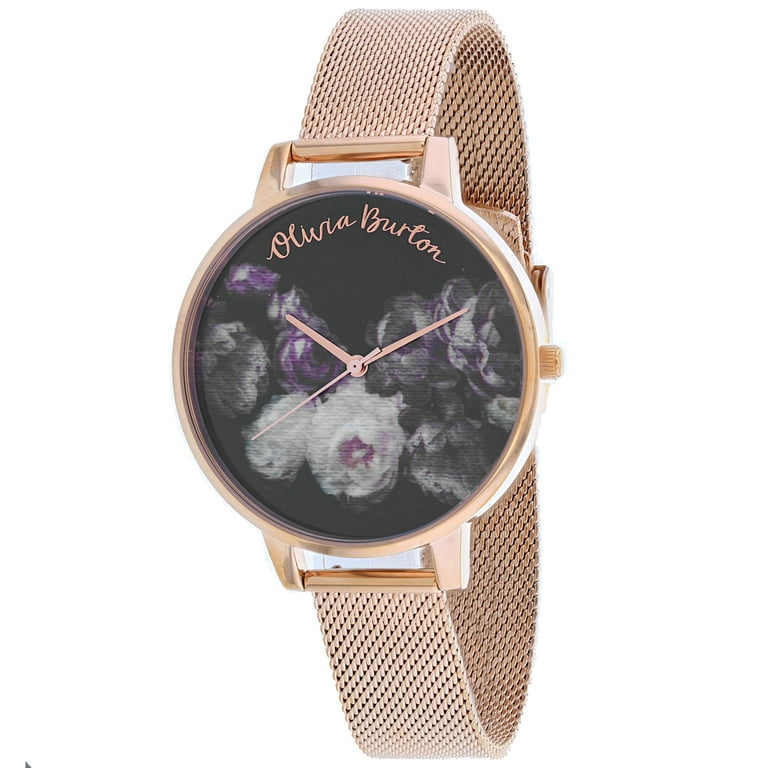 Olivia Burton Fine Art Black Women s Watch OB16WG22