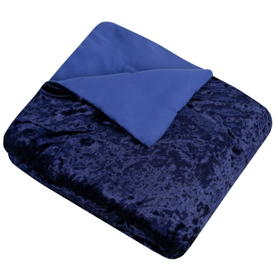 Olivia Crushed Velvet Throw Blanket by Sweet Home Collection 50" x 60"