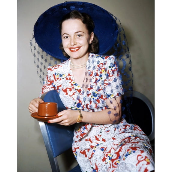 Olivia De Havilland 24X36 Classic Hollywood Poster