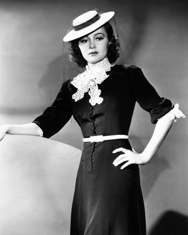 Olivia De Havilland Canvas Art - (16 x 20)