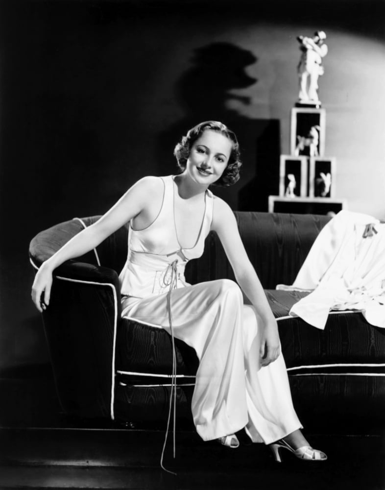Olivia De Havilland Canvas Art - (16 x 20)