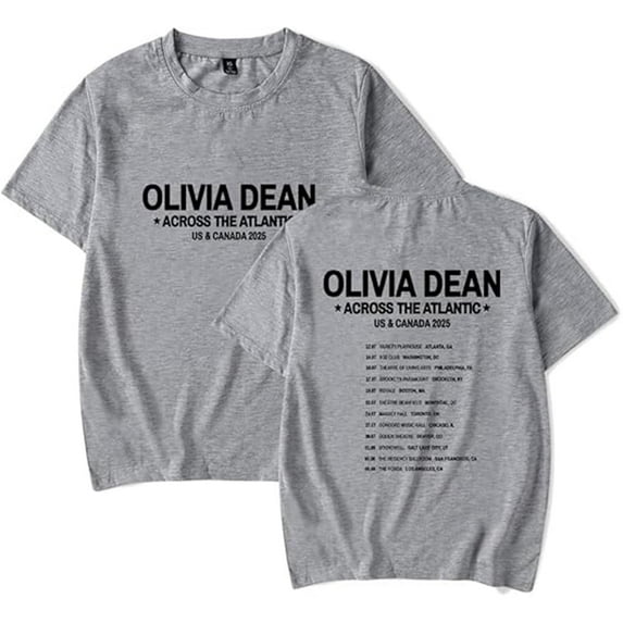 Olivia Dean Merch T-shirt new pure cotton short sleeved unisex summer retro casual street wear