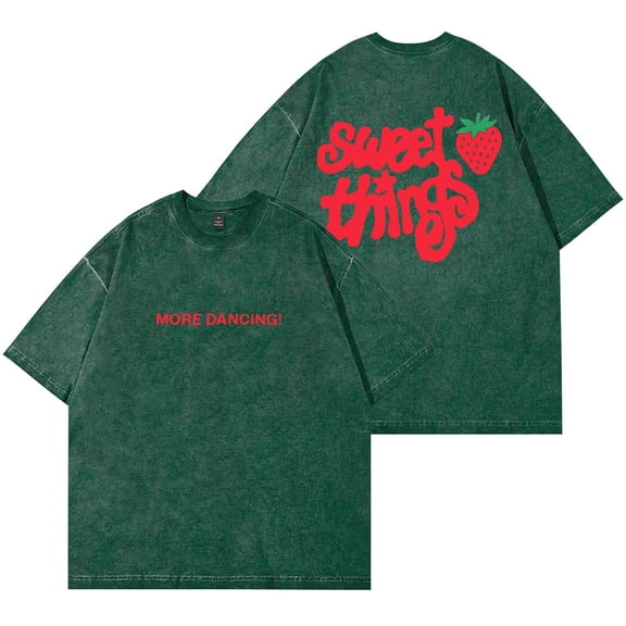 Olivia Dean Sweet Things Wash T-Shirts The Art Of Loving Merch Women Men Cotton Short Sleeve Tee