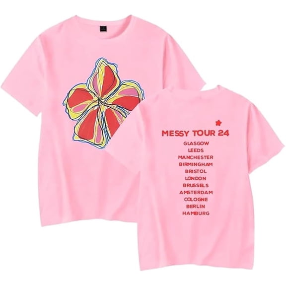Olivia Dean T-Shirt Hip Hop 2D Print Short Sleeve T-Shirt Streetwear Harajuku Tops For Men Women
