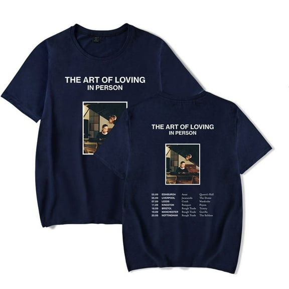Olivia Dean Tour 2025 T-shirt Retro Trend Short Sleeve Men And Women Fashion Street Wear